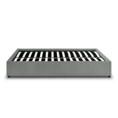 Ліжко двоспальне COSAS Mango Stone 160x200 см Базальт