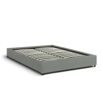 Ліжко двоспальне COSAS Mango Stone 160x200 см Базальт