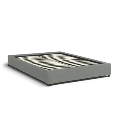 Ліжко двоспальне COSAS Mango Stone 160x200 см Базальт