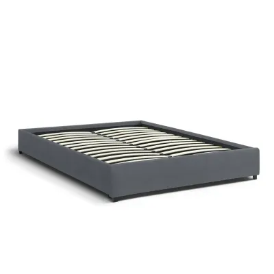 Ліжко двоспальне COSAS Mango Iron 160x200 см Граніт