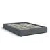 Ліжко двоспальне COSAS Mango Iron 160x200 см Граніт