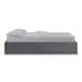Ліжко двоспальне COSAS Mango Lava 160x200 см Антрацит