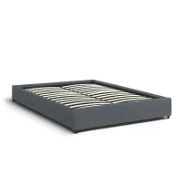 Кровать двуспальная COSAS Mango Lava 160x200 см Антрацит