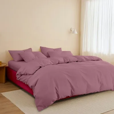 Кровать двуспальная COSAS Mango Sangria 160x200 см Винный