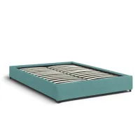 Кровать двуспальная COSAS Mango Nevada 160x200 см Бирюзовый