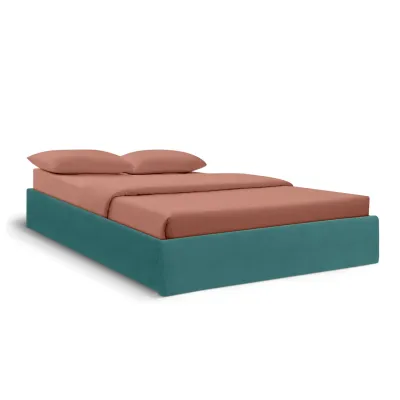 Ліжко двоспальне COSAS Papaya Ocean 160x200 см Смарагдовий Ліжко двоспальне COSAS Papaya Ocean 160x200 см Смарагдовий