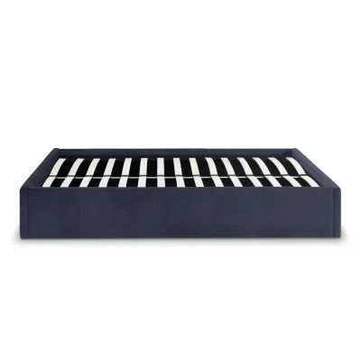 Ліжко двоспальне COSAS Papaya Denim 160x200 см Кобальт