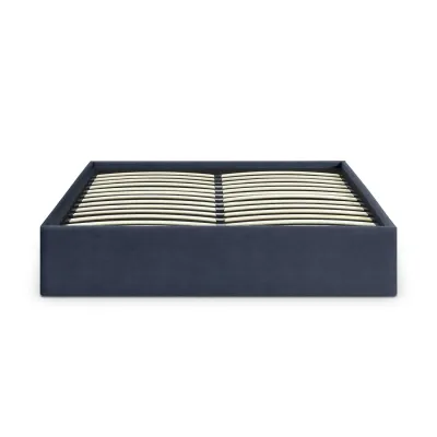 Ліжко двоспальне COSAS Papaya Denim 160x200 см Кобальт