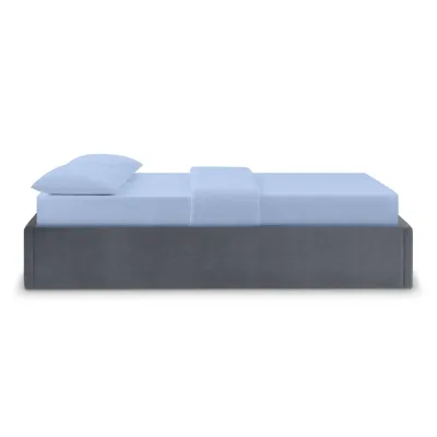 Ліжко двоспальне COSAS Papaya Beluga 160x200 см Маренго