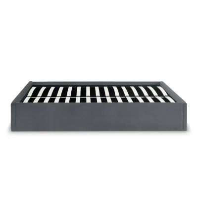 Кровать двуспальная COSAS Papaya Iron 160x200 см Гранит