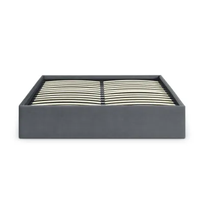 Кровать двуспальная COSAS Papaya Iron 160x200 см Гранит