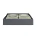 Кровать двуспальная COSAS Papaya Iron 160x200 см Гранит