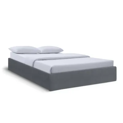 Кровать двуспальная COSAS Papaya Iron 160x200 см Гранит