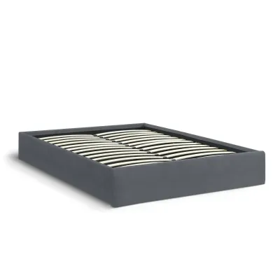 Кровать двуспальная COSAS Papaya Iron 160x200 см Гранит