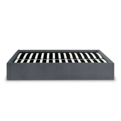 Ліжко двоспальне COSAS Papaya Lava 160x200 см Антрацит
