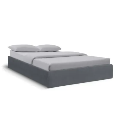 Ліжко двоспальне COSAS Papaya Lava 160x200 см Антрацит
