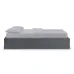 Ліжко двоспальне COSAS Papaya Lava 160x200 см Антрацит