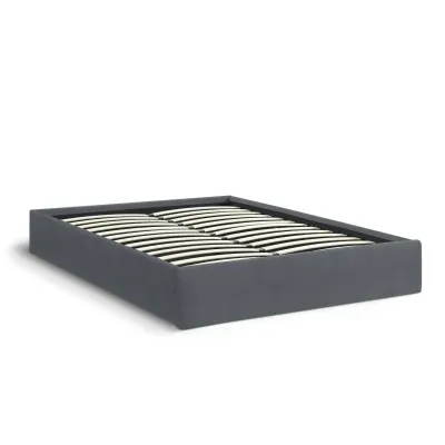 Ліжко двоспальне COSAS Papaya Lava 160x200 см Антрацит
