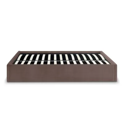 Ліжко двоспальне COSAS Papaya Mousse 160x200 см Шоколад