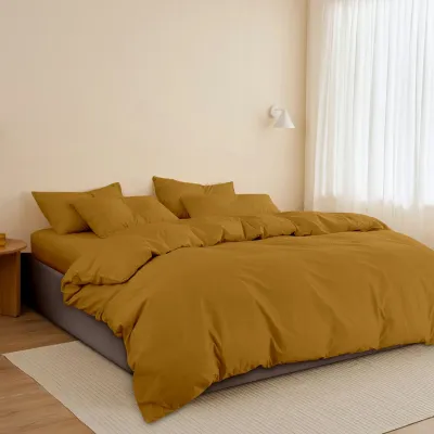 Ліжко двоспальне COSAS Papaya Mousse 160x200 см Шоколад