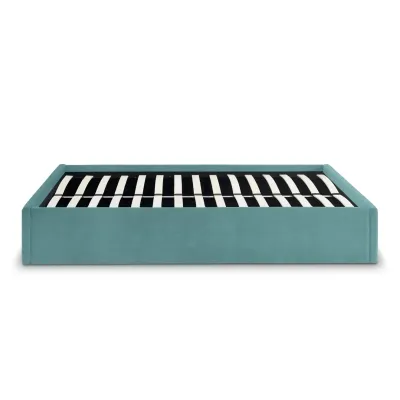 Ліжко двоспальне COSAS Papaya Nevada 160x200 см Бірюзовий