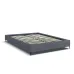 Кровать двуспальная COSAS Kiwi Beluga 180x200 см Маренго