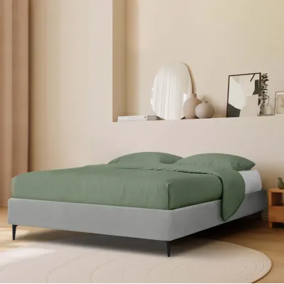 Ліжко двоспальне COSAS Kiwi Shadow 180x200 см Перламутр