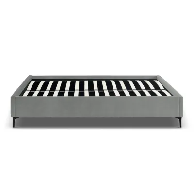 Кровать двуспальная COSAS Kiwi Stone 180x200 см Базальт