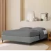 Кровать двуспальная COSAS Kiwi Stone 180x200 см Базальт