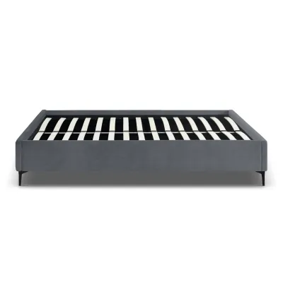 Кровать двуспальная COSAS Kiwi Iron 180x200 см Гранит