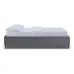 Кровать двуспальная COSAS Kiwi Iron 180x200 см Гранит