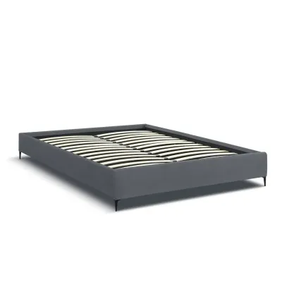 Кровать двуспальная COSAS Kiwi Iron 180x200 см Гранит