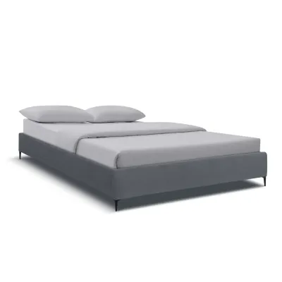 Ліжко двоспальне COSAS Kiwi Lava 180x200 см Антрацит