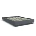 Ліжко двоспальне COSAS Kiwi Lava 180x200 см Антрацит