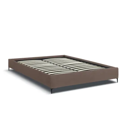 Ліжко двоспальне COSAS Kiwi Mousse 180x200 см Шоколад