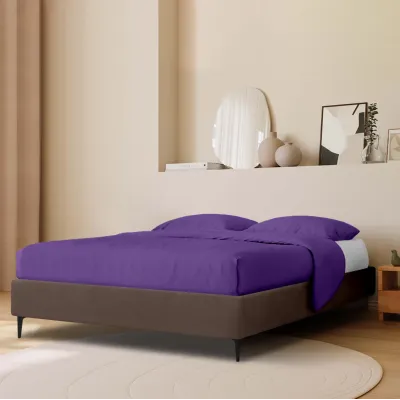 Кровать двуспальная COSAS Kiwi Walnut 180x200 см Махагон