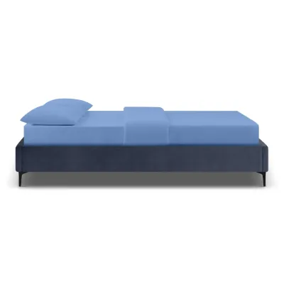Кровать двуспальная COSAS Mandarin Denim 180x200 см Кобальт