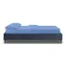 Кровать двуспальная COSAS Mandarin Denim 180x200 см Кобальт