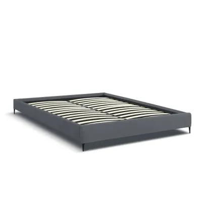 Ліжко двоспальне COSAS Mandarin Iron 180x200 см Граніт