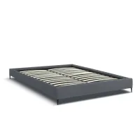 Кровать двуспальная COSAS Mandarin Lava 180x200 см Антрацит