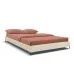 Ліжко двоспальне COSAS Mandarin Almond 180x200 см Кремовий Ліжко двоспальне COSAS Mandarin Almond 180x200 см Кремовий