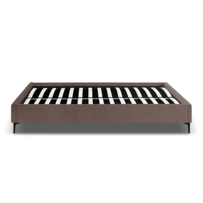 Ліжко двоспальне COSAS Mandarin Mousse 180x200 см Шоколад