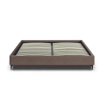 Ліжко двоспальне COSAS Mandarin Mousse 180x200 см Шоколад