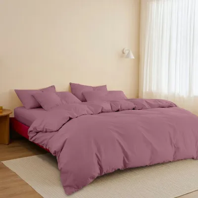 Ліжко двоспальне COSAS Mandarin Sangria 180x200 см Винний Ліжко двоспальне COSAS Mandarin Sangria 180x200 см Винний