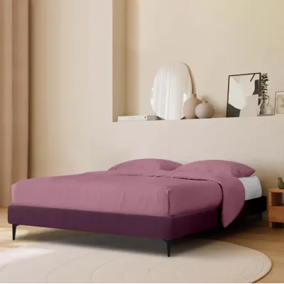 Кровать двуспальная COSAS Mandarin Plum 180x200 см Сливовый