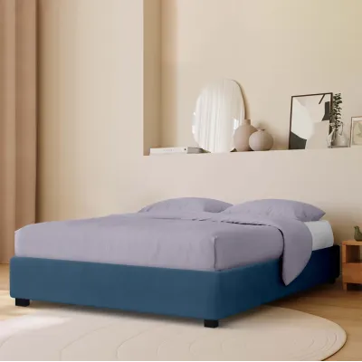 Ліжко двоспальне COSAS Mango Indigo 180x200 см Електрик Ліжко двоспальне COSAS Mango Indigo 180x200 см Електрик
