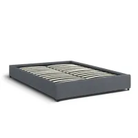 Ліжко двоспальне COSAS Mango Iron 180x200 см Граніт
