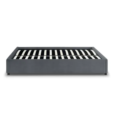 Ліжко двоспальне COSAS Mango Lava 180x200 см Антрацит