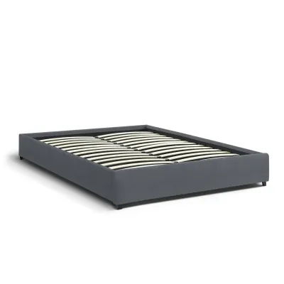Ліжко двоспальне COSAS Mango Lava 180x200 см Антрацит