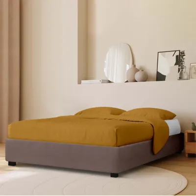Кровать двуспальная COSAS Mango Mousse 180x200 см Шоколад Кровать двуспальная COSAS Mango Mousse 180x200 см Шоколад